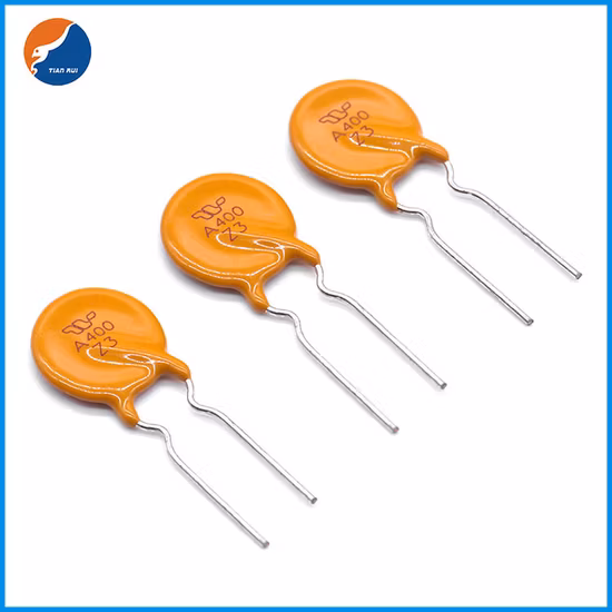 250V 재설정 가능 Polyswitch PPTC 퓨즈